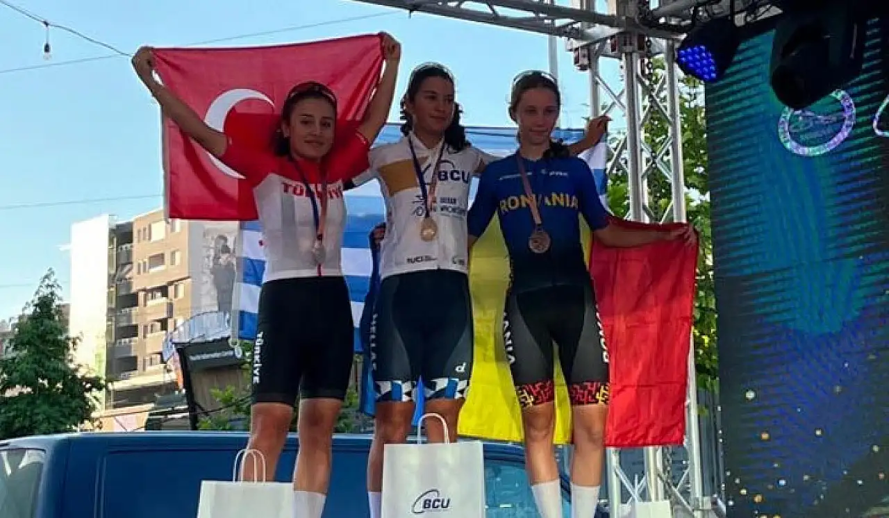 Konyalı pedal, Kosova'dan bronzla döndü