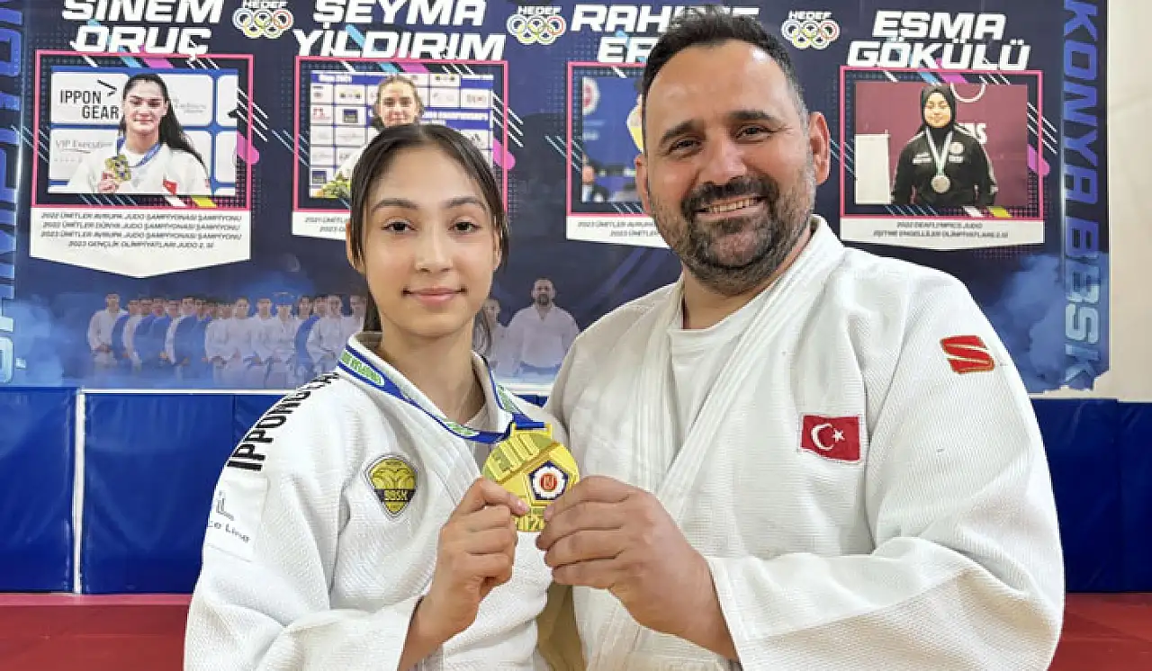 Konyalı sporcu, madalyaları şampiyonlukla süsledi