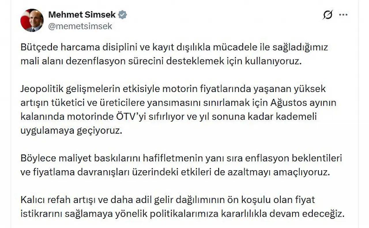 Akaryakıtta sürpriz gelişme!