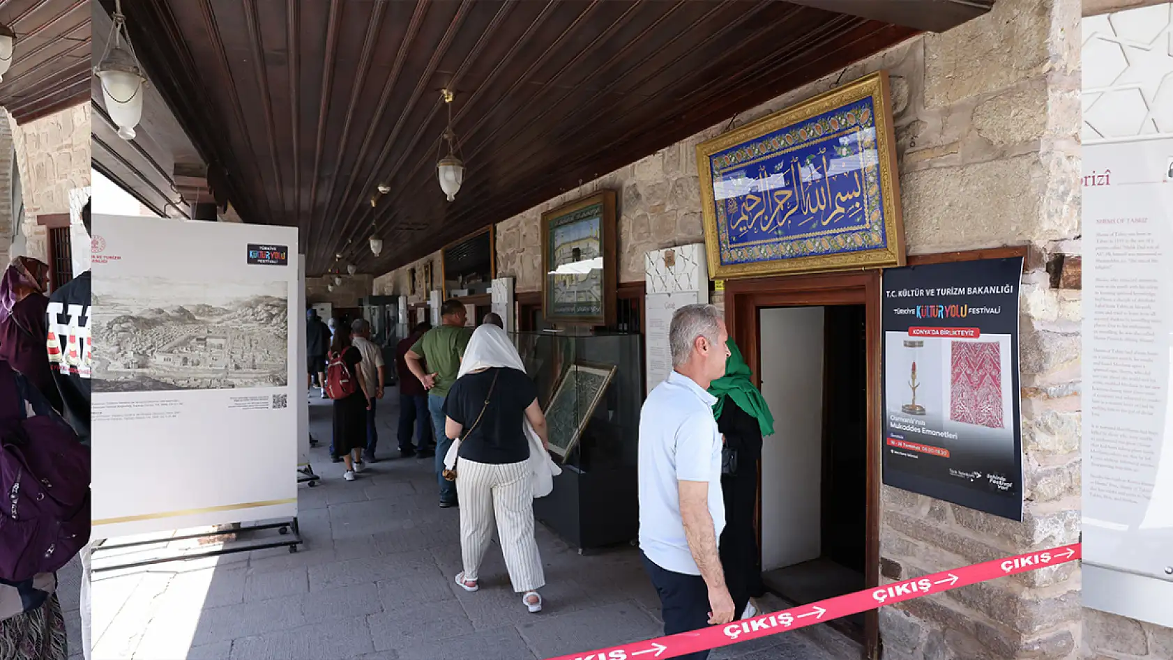 Konya'da festival coşkusu: Mukaddes Emanetler ziyarete açıldı