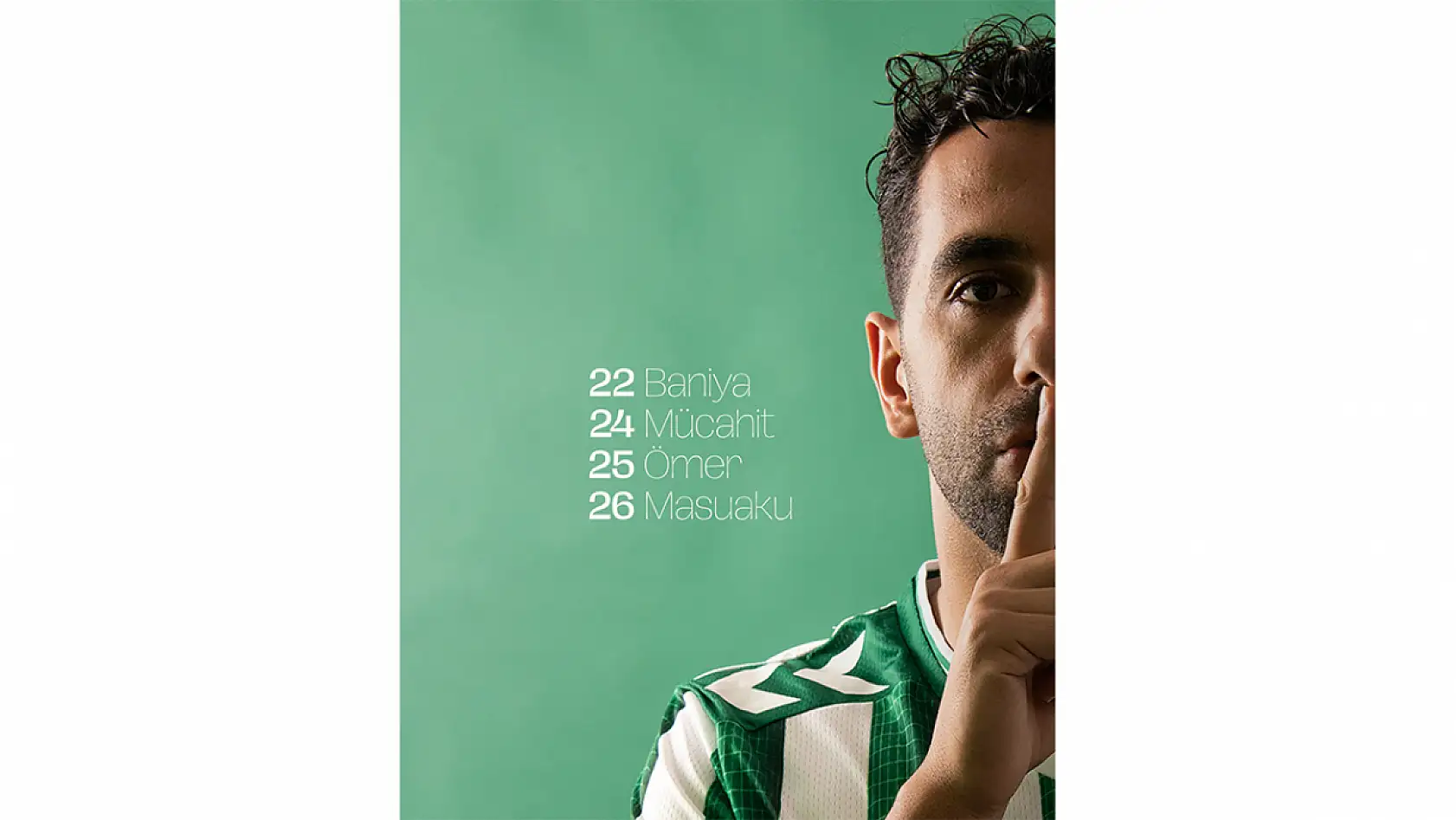 Konyaspor'da forma numaraları belli oldu
