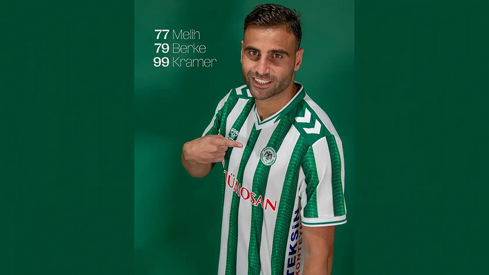 Konyaspor'da forma numaraları belli oldu