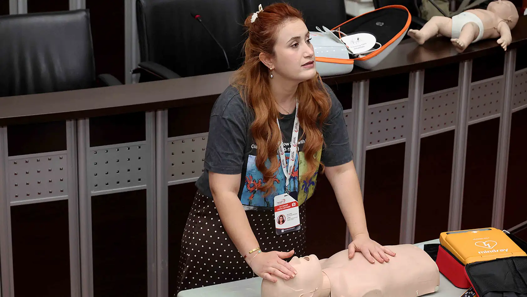 Karatay personeline hayat kurtaran eğitim