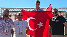 Konyalı sporcu, Bulgaristan'da çifte sevinç yaşadı