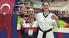 Konyalı sporcu Sağlam, Avrupa biletini kaptı