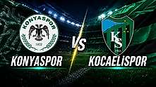 Konyaspor - Kocaelispor maçı özeti