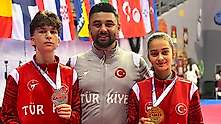 Selçuklu, Sırbistan'dan madalyalarla döndü