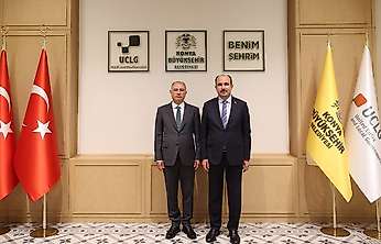 AK Parti Genel Başkan Vekili  Ala'dan Başkan Altay'a ziyaret