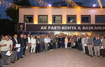 AK Parti Konya'da istişare toplantısı: Talepler tek tek dinlendi