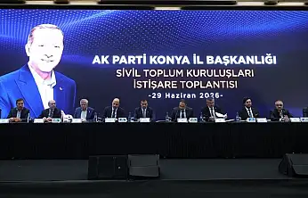 AK Parti Konya'da STK'larla buluştu