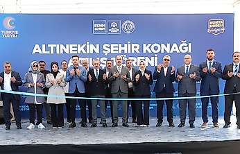 Başkan Altay Altınekin Şehir Konağı'nın açılışını yaptı