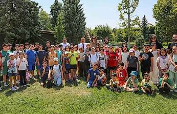 Başkan Kavuş sözünü tuttu: Minikler parkın konuğu oldu