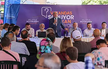 Başkan Kavuş vatandaşlarla buluştu, soruları tek tek yanıtladı
