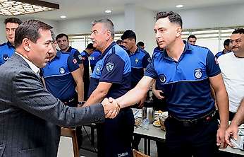 Başkan Kılca'dan Zabıta Teşkilatına anlamlı ziyaret