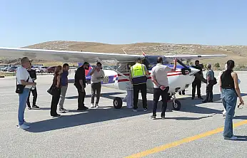 Gazeteciler Konya'da drone pilotluğu için sahaya indi