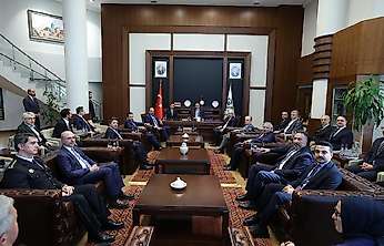 İçişleri Bakanı Mustafa Çiftçi'den Karatay Belediyesine ziyaret