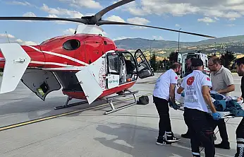 Kanser tedavisi için gökyüzünden Konya'ya umut taşındı