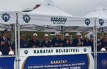 Karatay'da güvenlik yatırımı hız kazandı! İki yeni binanın temeli atıldı