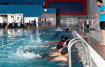Karatay'ın kış spor okullarında yeni dönem başladı
