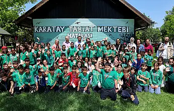 Karatay Tabiat Mektebi'nde eğitim dönemi sona erdi
