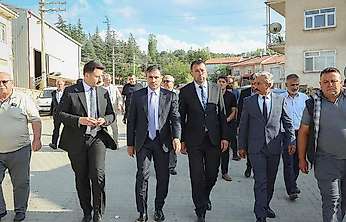 Konya AK Parti Doğanhisar'da vatandaşla iç içe