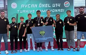 Konya Büyükşehir'den madalya yağmuru