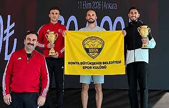 Konya Büyükşehirli Enbiya, şampiyon oldu