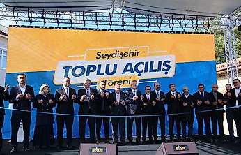 Konya'ya 18 yeni hizmet birden kazandırıldı