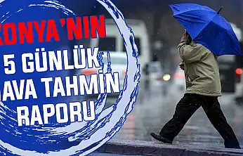 Konya'da bahar kararsızlığı! Meteoroloji yağış için o günü gösterdi