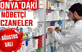 Konya'da bugün hangi eczaneler nöbetçi? 5 Ağustos Çarşamba günü