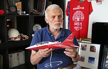 Konya'da buruk babalar günü: Şehit oğlunun milli uçakları!