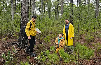 Konya'da doğa tutkunları baharın habercisi için bir araya geldi