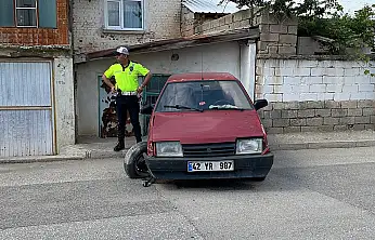 Konya'da 'dur' ihtarına uymadı, kaçarken kaza yaptı