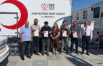 Konya'da hayat kurtaranlara madalya verildi