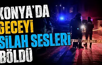 Konya'da husumet kanlı bitti!