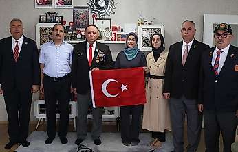 Konya'da kahraman gaziler unutulmadı