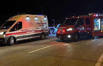 Konya'da kırmızı ışık ihlali kazaya neden oldu: 5 yaralı