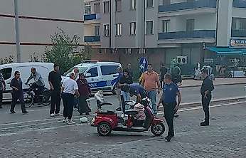 Konya'da korkutan kaza! Motosikletler çarpıştı