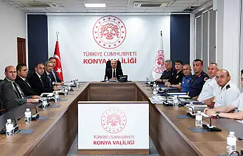 Konya'da kritik değerlendirme toplantısı yapıldı