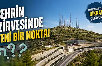 Konya'da manzarasıyla dikkat çeken yeni nokta hizmete açıldı