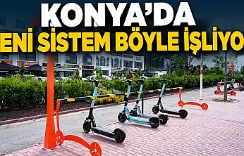 Konya'da mikromobiliteye düzen!