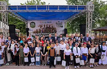 Konya'da minikler 77 Türk büyüğünü kaleme aldı