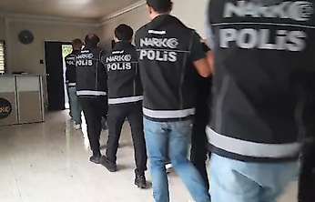 Konya'da narkotik ekiplerinden operasyon! 8 kişi yakalandı