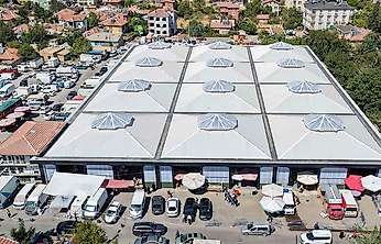 Konya'da o pazar baştan aşağı yenilendi!