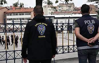 Konya'da okul çevrelerinde denetimler sıklaştı