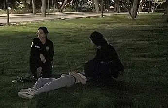 Konya'da parkta baygın bulunan kız uyandırılamadı