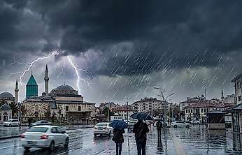 Konya'da şemsiyeler hazır olsun! Yağışlı günler geliyor