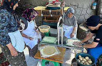 Konya'da tarihi değirmen kadınların üretim üssüne dönüştü