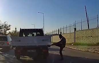 Konya'da trafikteki o tekme pahalıya patladı: 180 bin lira ceza