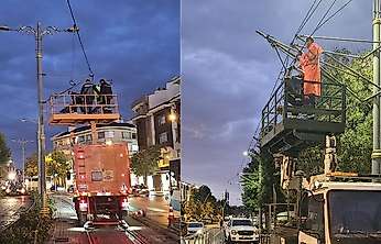 Konya'da tramvay seferleri sabah normale dönecek